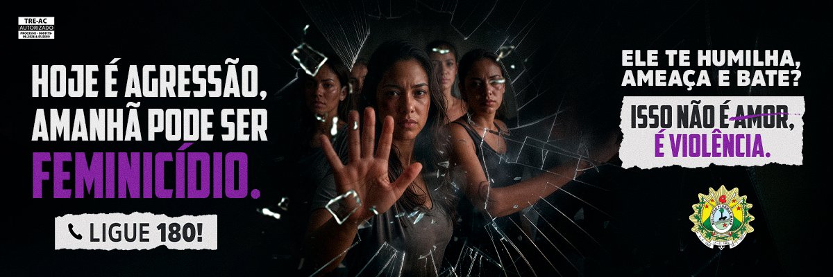 HOJE É AGRESSÃO, AMANHÃ PODE SER FEMINICÍDIO